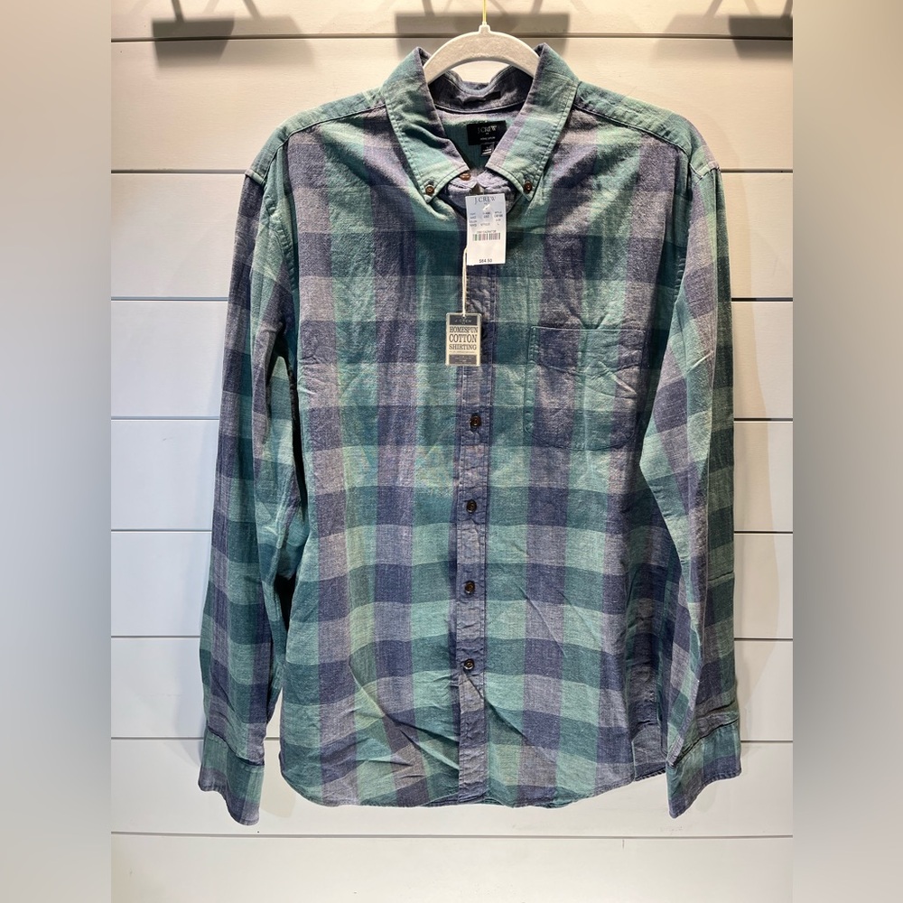 NWT J. Crew men’s slim fit button up shirt